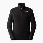 Men's fleece sweatshirt The North Face 100 Glacier 1/4 Zip black