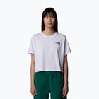 Women's T-shirt The North Face Simple Dome Cropped Slim Tee tnf white