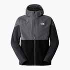 Men's The North Face Lightning Zip-In black/smoked pearl rain jacket