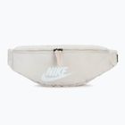 Nike Heritage 3 l light orewood brn/white kidney pouch