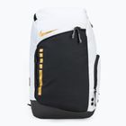 Nike Hoops Elite 32 l training backpack white/black/metallic gold