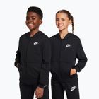 Children's sweatshirt Nike Club Fleece black/white