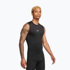 Men's T-shirt Nike Pro Dri-Fit Tight Sleeveless Fitness black/white