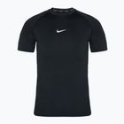 Men's training t-shirt Nike Pro Dri-FIT Slim SS black/white