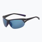 Men's Nike Skylon Ace matte black/ grey w/ blue sky mirror sunglasses