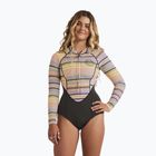 Women's swimming wetsuit Billabong 2/2 mm Salty Dayz Natural Spring Black Multi