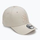 New Era League Essential 39Thirty New York Yankees baseball cap light beige