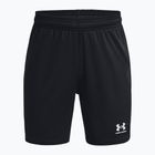 Children's football shorts Under Armour Challenger Knit black / white