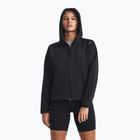 Women's sweatshirt Under Armour Unstoppable Fleece FZ black/black