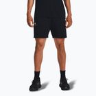 Men's shorts Under Armour Icon Fleece black/white