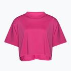 Under Armour Campus Boxy Crop astro pink/black women's training t-shirt