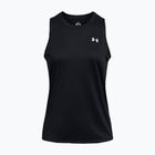 Women's training shirt Under Armour Tech Tank Solid black/white