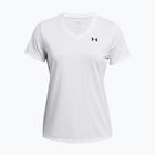 Women's training shirt Under Armour Tech SSV Solid white/black
