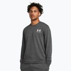 Men's Under Armour Rival Terry Lc Crew hoodie castlerock light heather/onyx white