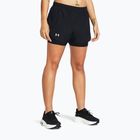 Under Armour Fly By 2in1 women's running shorts black/black/reflective