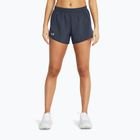 Women's running shorts Under Armour Fly By 3" downpour gray / downpour gray / reflective