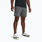 Men's running shorts Under Armour Launch 7" castlerock/castlerock/reflective