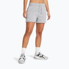 Under Armour Rival Fleece mod gray light heather/white women's training shorts