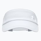 Women's running visor Under Armour Launch white/black/distant gray