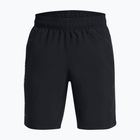 Children's training shorts Under Armour Woven Wordmark black