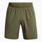 Men's training shorts Under Armour Tech Woven Wordmark marine od green/black