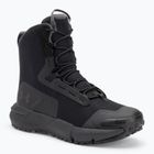 Women's tactical shoes Under Armour Charged Valsetz black/black/jet gray
