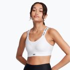 Training bra Under Armour Infinity High 2.0 white/black