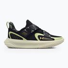 Under Armour Flow Futr X 4 Camo basketball shoes black/retro green/metallic gold