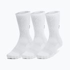 Socks Under Armour Training Cotton Crew 3 pairs white/white/black