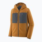 Men's Patagonia R2 TechFace softshell jacket raptor brown