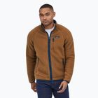 Men's Patagonia Retro Pile shelter brown trekking sweatshirt