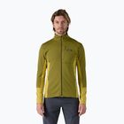 Men's Patagonia R1 Hybrid fleece sweatshirt graze green