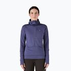Women's softshell jacket Patagonia R1 Hybrid Pullover Hoody solstice purple