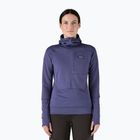 Women's softshell jacket Patagonia R1 Hybrid Pullover Hoody solstice purple