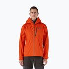Men's Patagonia Granite Crest rain jacket pollinator orange