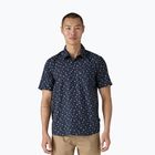 Patagonia men's Go To blossoms/new navy shirt
