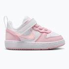 Children's shoes Nike Court Borough Low Recraft white/pink foam