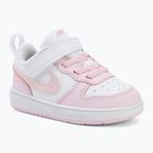 Children's shoes Nike Court Borough Low Recraft white/pink foam