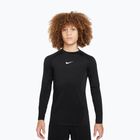 Children's longsleeve Nike Pro Dri-Fit black/white
