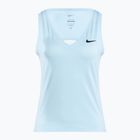 Women's tennis tank top Nike Court Dri-Fit Victory Tank glacier blue/black