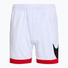 Nike Dri-Fit Multi+ children's training shorts white/black/university red
