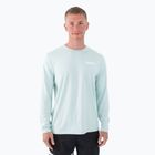 Men's Hurley Everyday Hybrid Upf brown kelp longsleeve
