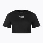 Women's Vans Flying V Crew Crop Ii black T-shirt