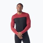Men's thermal active sweatshirt Smartwool Classic Thermal Merino Base Layer Colorblock Crew Boxed 