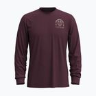 Men's Smartwool Bear Stare Graphic eggplant longsleeve