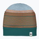 Smartwool Popcorn Cable Reversible winter cap emerald green