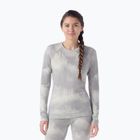 Women's Smartwool Merino 250 Baselayer Crew Boxed thermal longsleeve light gray foggy pines