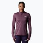 Women's running sweatshirt The North Face Winter Warm Pro 1/4 Zip midnight mauve