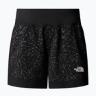 Women's running shorts The North Face Sunriser 4" tnf black traverse print