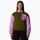 Women's sweatshirt The North Face Yumiori 1/4 Zip forest olive/ dragonfruit